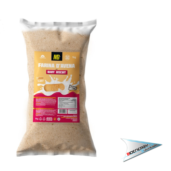 MasterGroup-FARINA D'AVENA MICRONIZZATA (Conf. 1 Kg)   Baby Biscuit - Yummy Line  